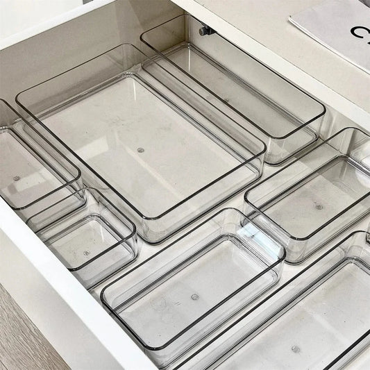 Transparent Drawer Organisers