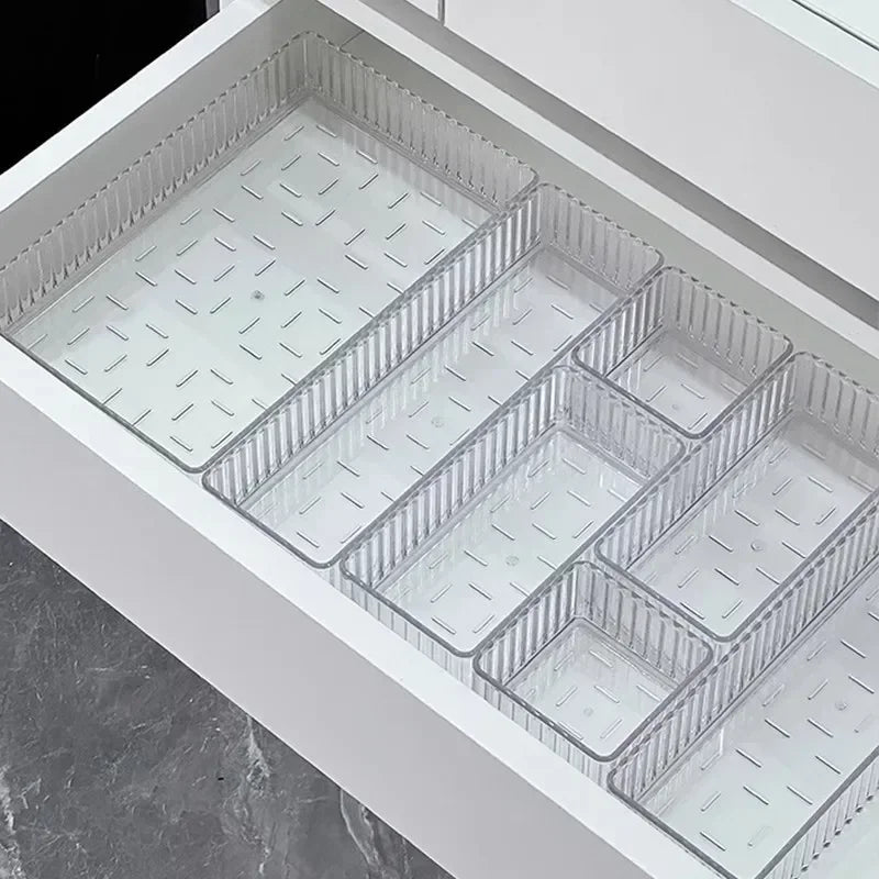 Textured Transparent Drawer Organisers