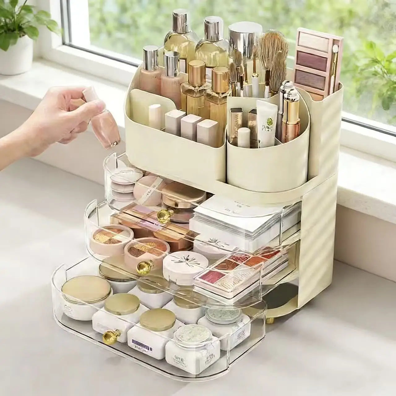 Compact Cosmetic Storage Box